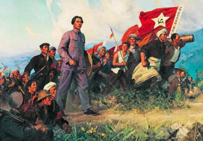 湘赣边界秋收起义,第一次在武装斗争中公开打出了中国共产党的旗帜