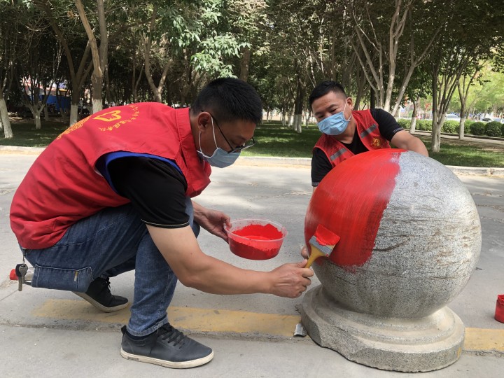 新时代文明实践 | 我为城市扮靓妆 