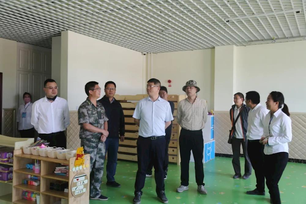 台州援疆指挥部李震杰一行赴六团考察调研对口援疆工作
