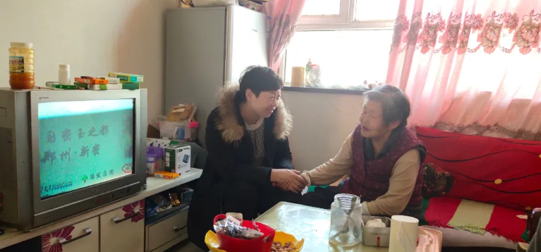 新春慰问老党员  组织关怀暖人心