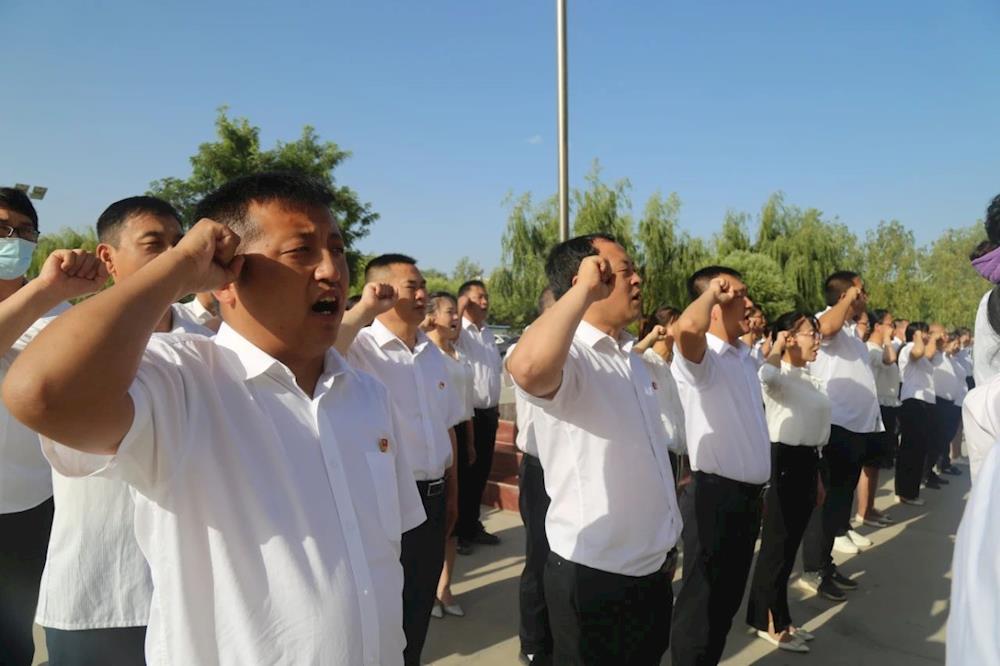 六团开展庆祝中国共产党成立100周年活动