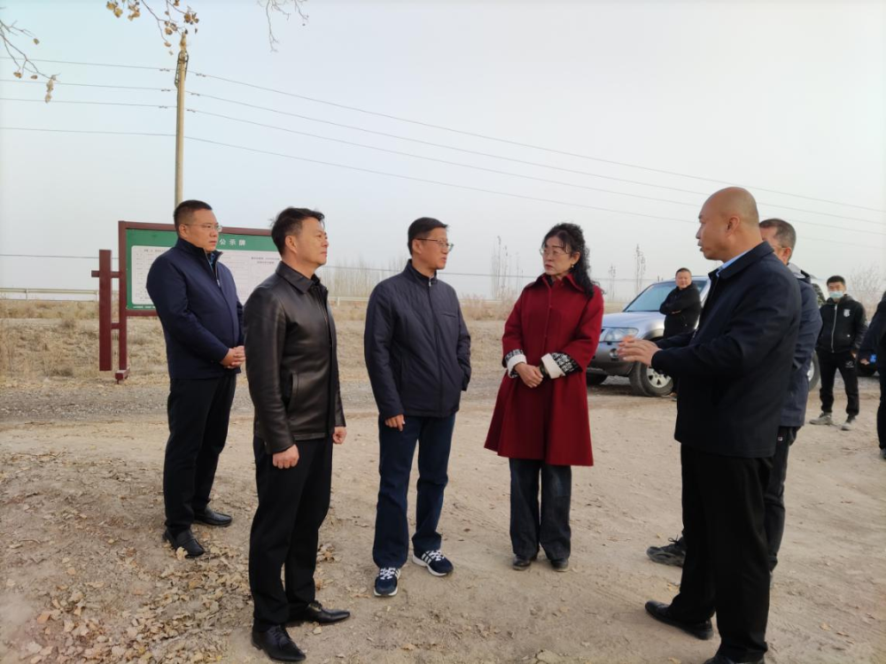 师市林长李江、副林长马荣华开展巡林工作