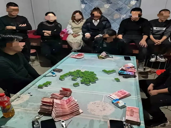 【禁赌1号行动】抓获违法犯罪人员21人，缴获赌资19.55万元！一师公安雷霆出击，铲除一地下流动聚赌窝点