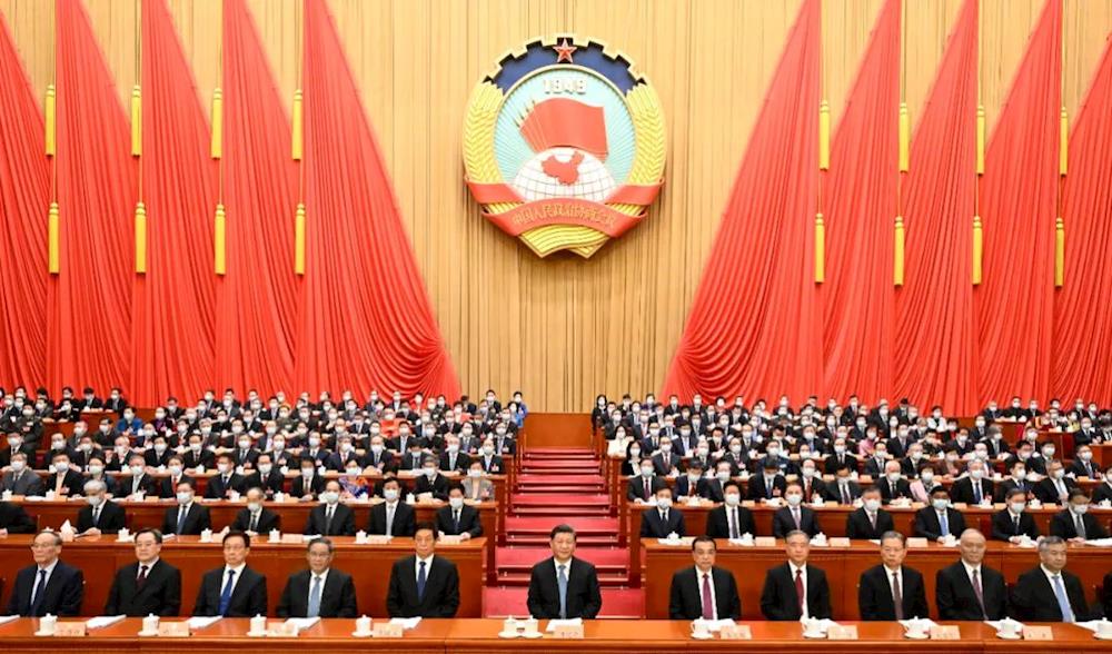 全国政协十四届一次会议在京开幕 习近平等党和国家领导人到会祝贺