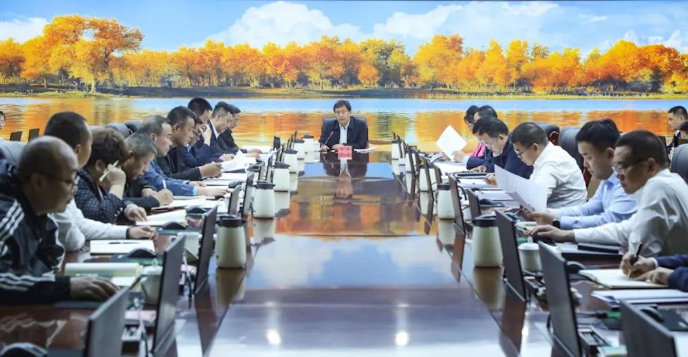 肖勇主持召开阿拉尔市人民政府党组会议