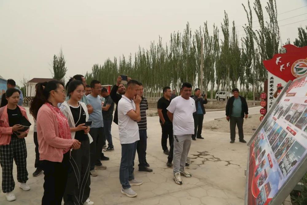 兵地共建 | 六团开展兵地结对共建互观互学经验交流活动