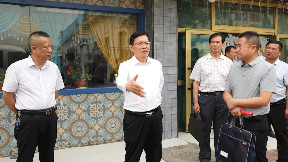 师市党委书记、政委丁翊强调研督导生态环境保护督察信访及反馈问题整改工作
