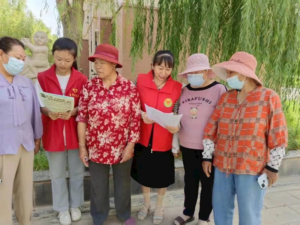 一团司法所携返乡大学生开展“青春扬帆 反诈同行”宣传活动