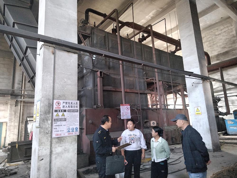 师市市场监管局专项检查冬季供暖锅炉