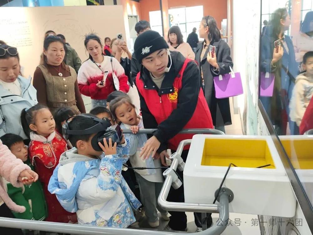 【兵地共建】十六团幼儿园开展兵地共建科技馆参观活动