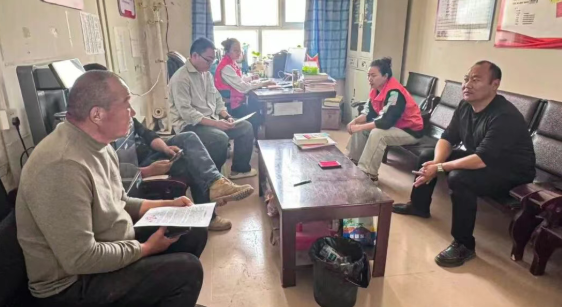 化解土地纠纷  暖心服务职工