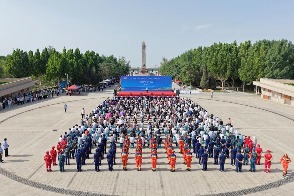 筑牢安全防线 护航高质量发展——兵团2026年安全宣传咨询日活动在一师阿拉尔市启幕