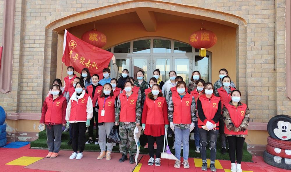  新时代文明实践 | 三团幼儿园开展“守护绿色家园”志愿服务活动