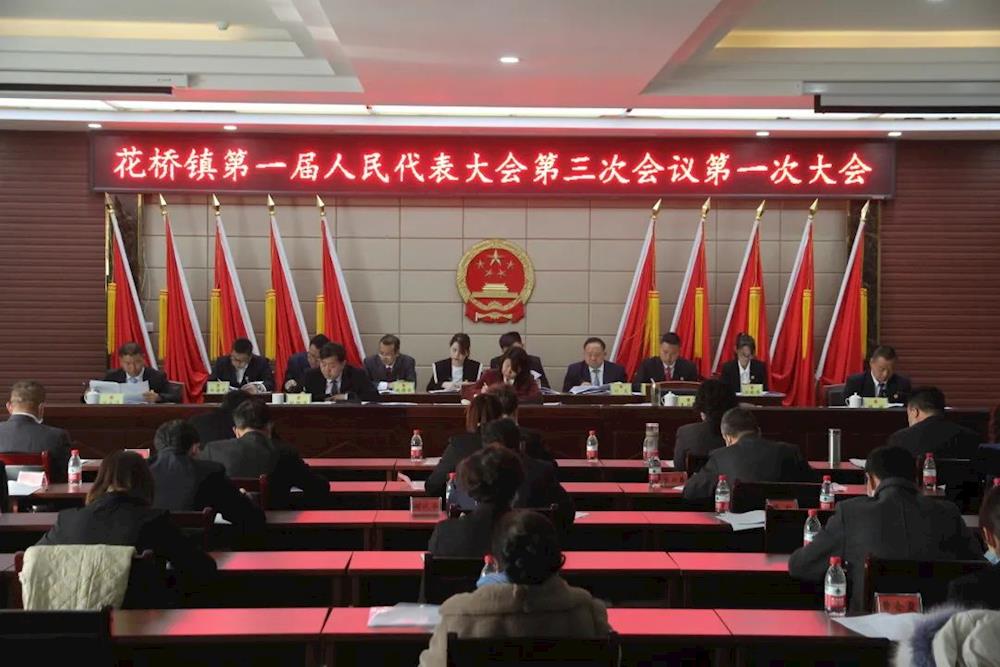 花桥镇第一届人民代表大会第三次会议顺利召开